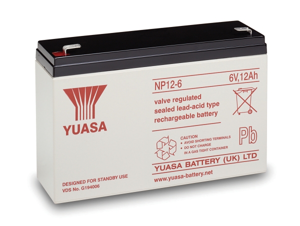 Yuasa NP12-6 6V 12Ah